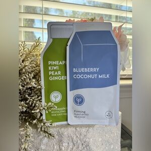 Face Mask - Blueberry Coconut Milk and Pineapple Kiwi Pear Ginger (2)